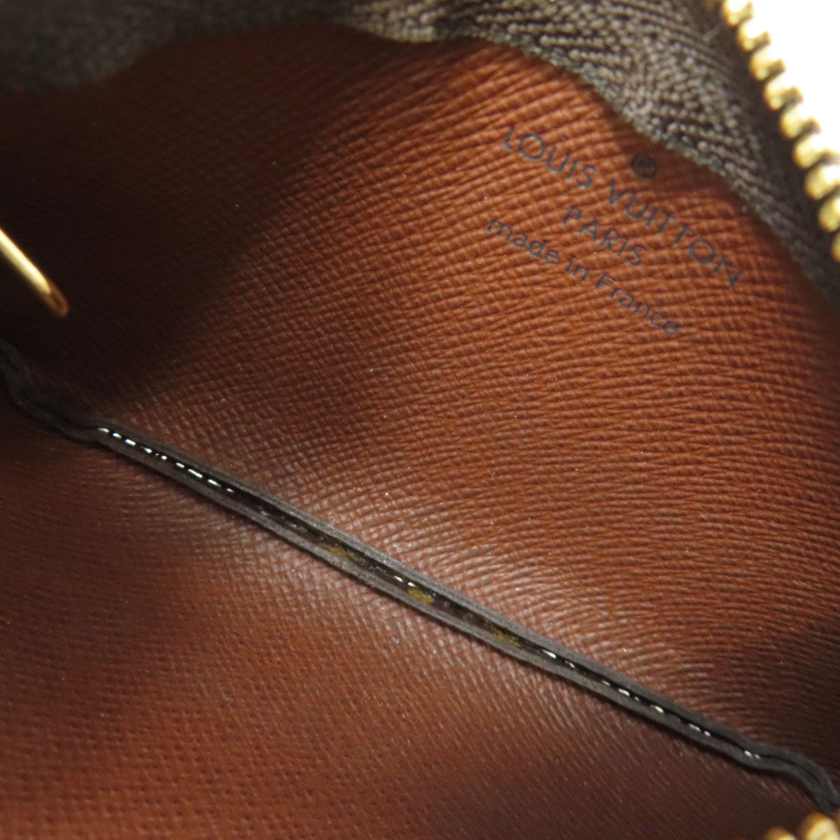 LOUIS VUITTON Coin case M62650 Monogram canvas Brown Pochette Kle Women(Unisex) Used Authentic