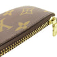 LOUIS VUITTON Coin case M62650 Monogram canvas Brown Pochette Kle Women(Unisex) Used Authentic