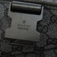 GUCCI Shoulder Bag 282524 canvas black Crest Messenger Outlet