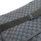 GUCCI Shoulder Bag 282524 canvas black Crest Messenger Outlet