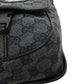 GUCCI Shoulder Bag 282524 canvas black Crest Messenger Outlet