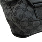 GUCCI Shoulder Bag 282524 canvas black Crest Messenger Outlet