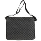 GUCCI Shoulder Bag 282524 canvas black Crest Messenger Outlet