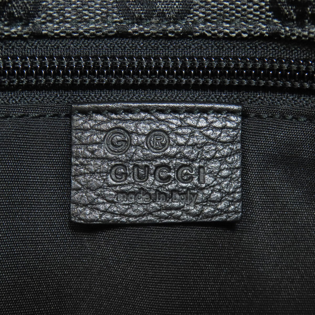 GUCCI Shoulder Bag 282524 canvas black Crest Messenger Outlet