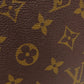 LOUIS VUITTON Handbag M51140 Monogram canvas Brown Sac Plat Women Used Authentic