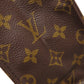 LOUIS VUITTON Handbag M51140 Monogram canvas Brown Sac Plat Women Used Authentic