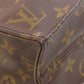 LOUIS VUITTON Handbag M51140 Monogram canvas Brown Sac Plat Women Used Authentic