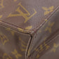 LOUIS VUITTON Handbag M51140 Monogram canvas Brown Sac Plat Women Used Authentic
