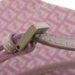 FENDI Shoulder Bag canvas purple Zucca Pattern