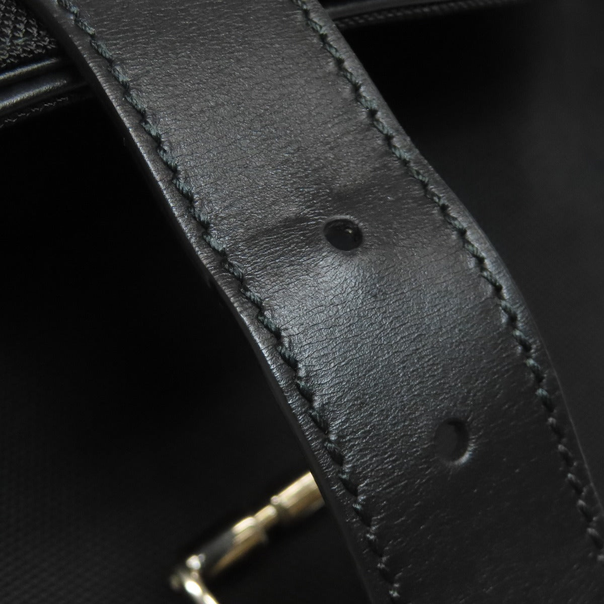 GUCCI Backpack 337075 canvas black Sherry line