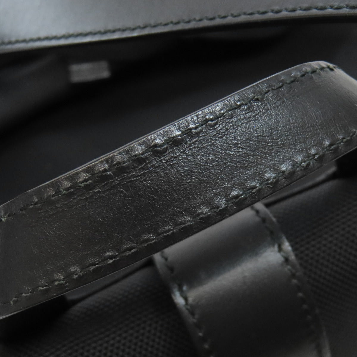 GUCCI Backpack 337075 canvas black Sherry line