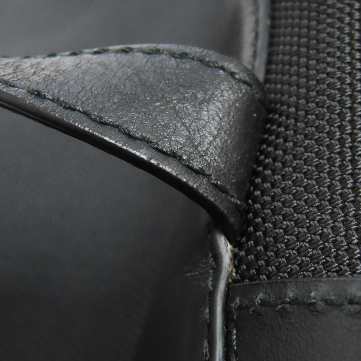 GUCCI Backpack 337075 canvas black Sherry line