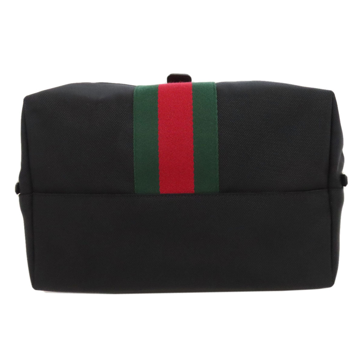 GUCCI Backpack 337075 canvas black Sherry line