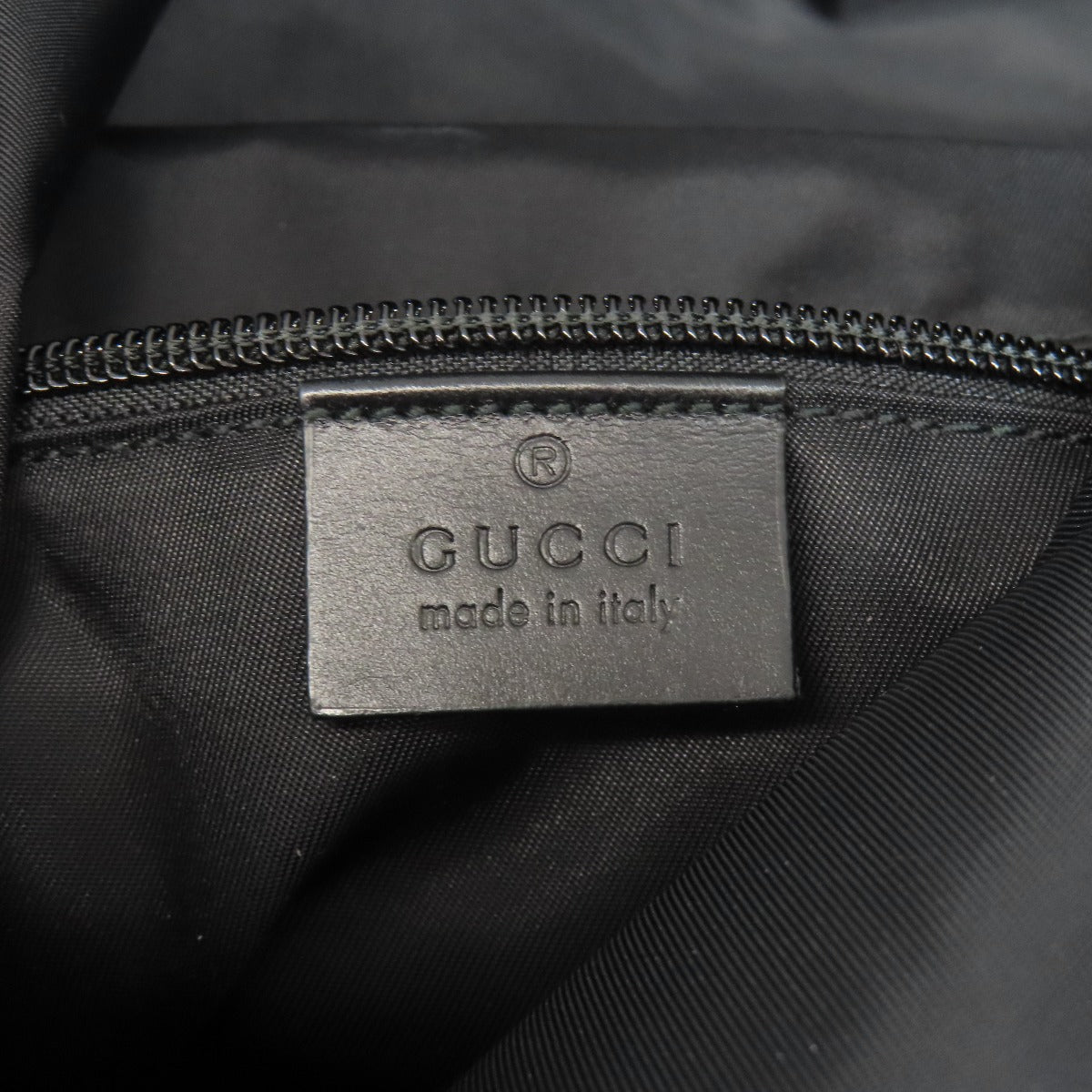 GUCCI Backpack 337075 canvas black Sherry line
