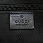 GUCCI Shoulder Bag 211107 PVC black GG implementation