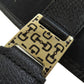 GUCCI Tote Bag 145758 canvas black GG Women Used Authentic