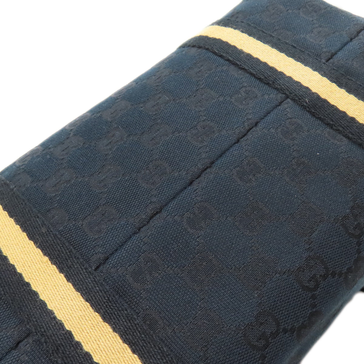 GUCCI Handbag 137396 canvas black GG Women Used Authentic