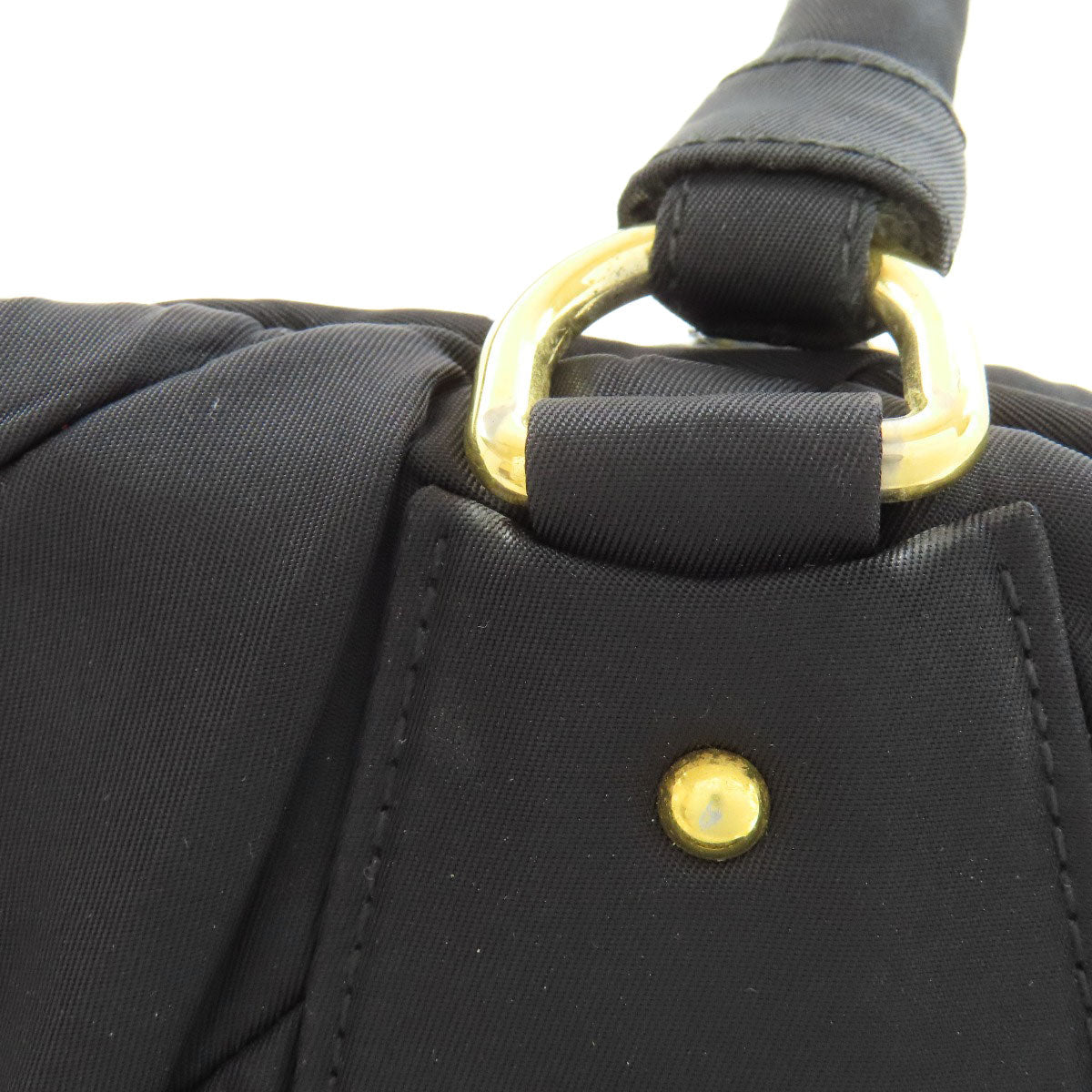 PRADA Handbag Nylon black 2WAY