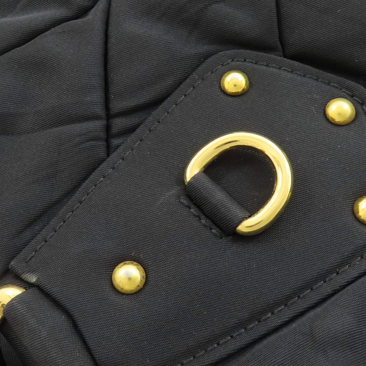 PRADA Handbag Nylon black 2WAY