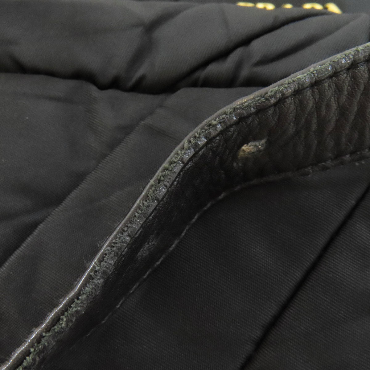 PRADA Handbag Nylon black 2WAY