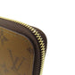 LOUIS VUITTON Long Wallet Purse M82444 Monogram reverse Brown Zippy wallet Women Used Authentic