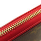 LOUIS VUITTON Long Wallet Purse M61854 Monogram canvas Brown Zippy Wallet Retiro