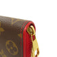 LOUIS VUITTON Long Wallet Purse M61854 Monogram canvas Brown Zippy Wallet Retiro