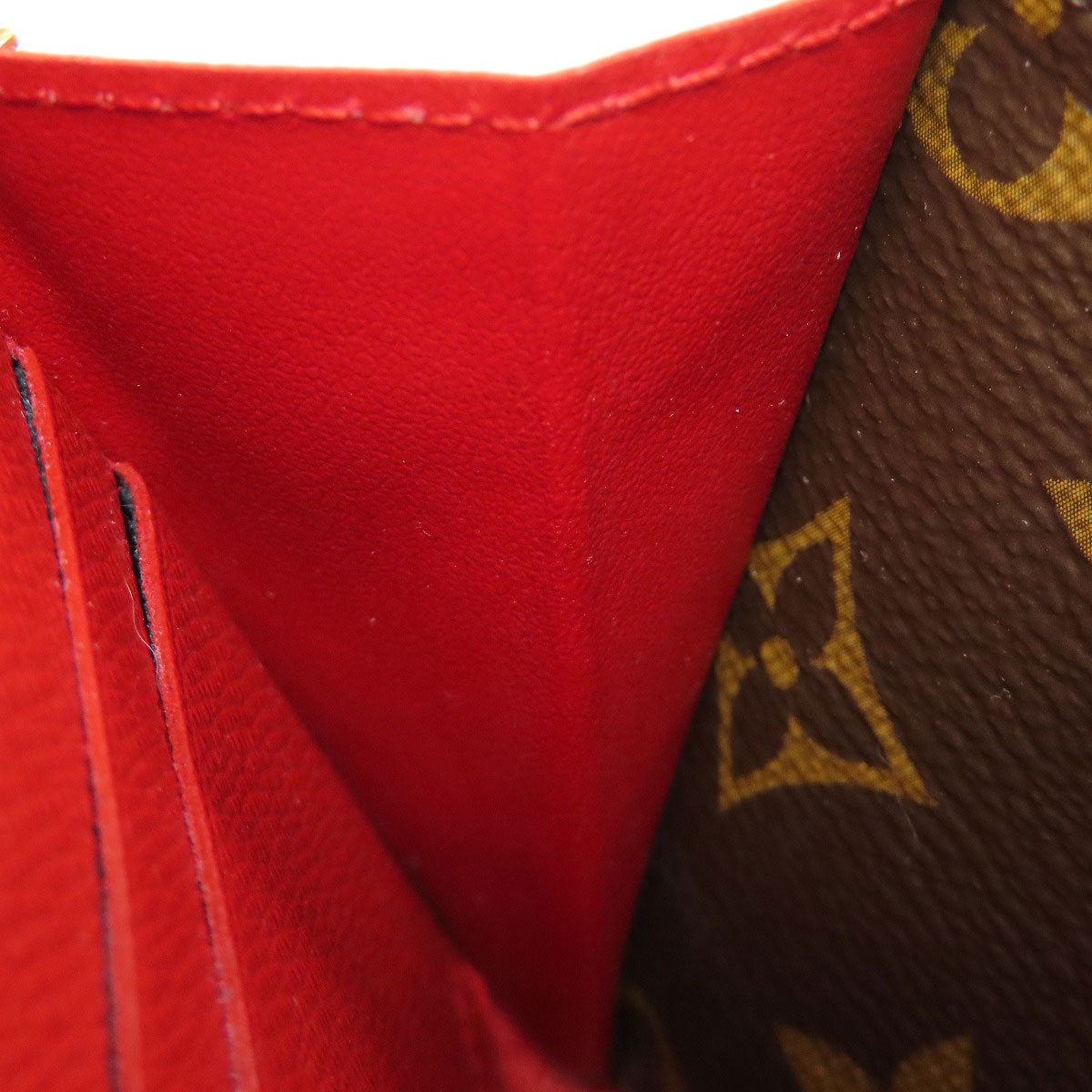 LOUIS VUITTON Long Wallet Purse M61854 Monogram canvas Brown Zippy Wallet Retiro