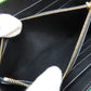 CELINE Long Wallet Purse leather green logo Women Used Authentic