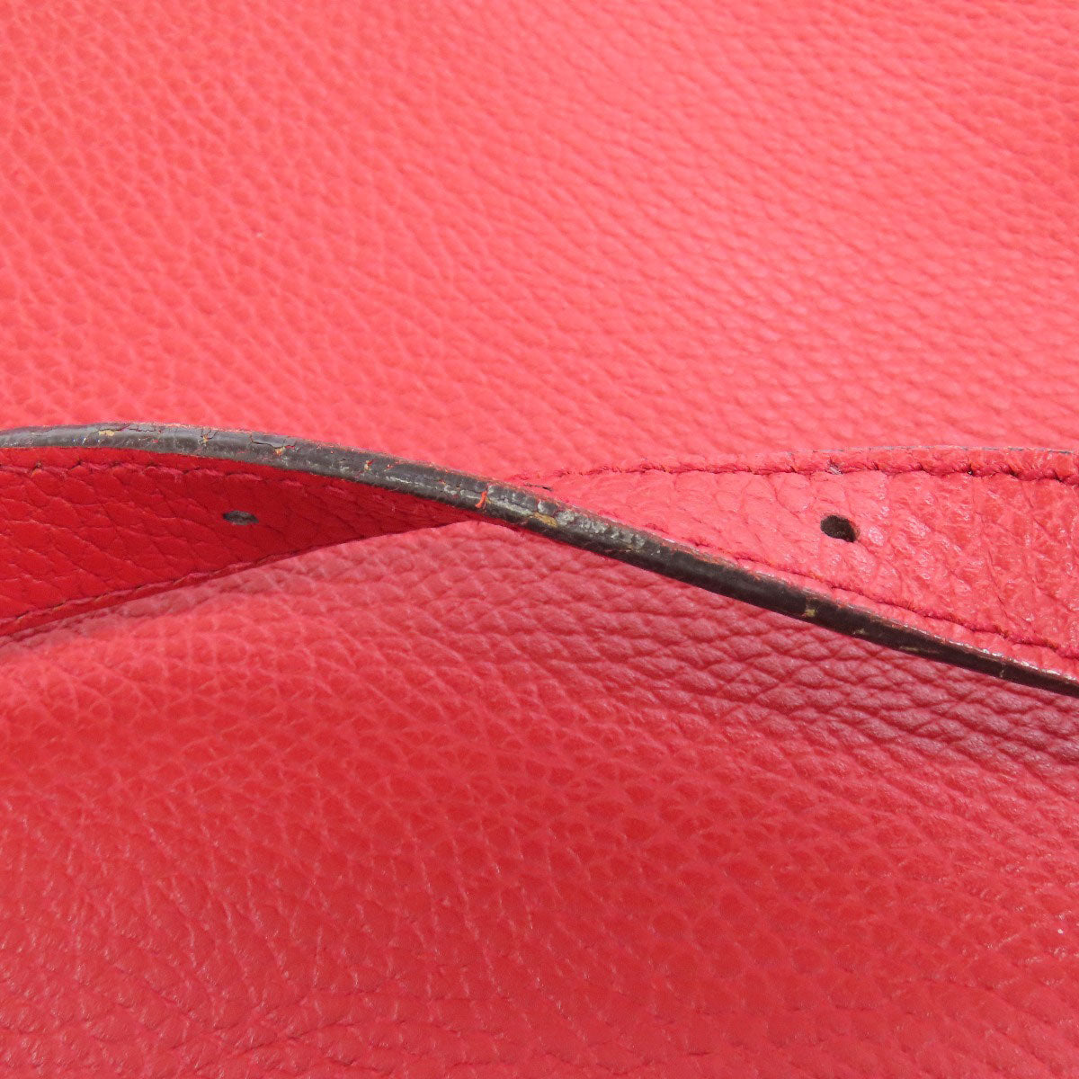 GUCCI Handbag 449711 leather Red Interlocking G outlet