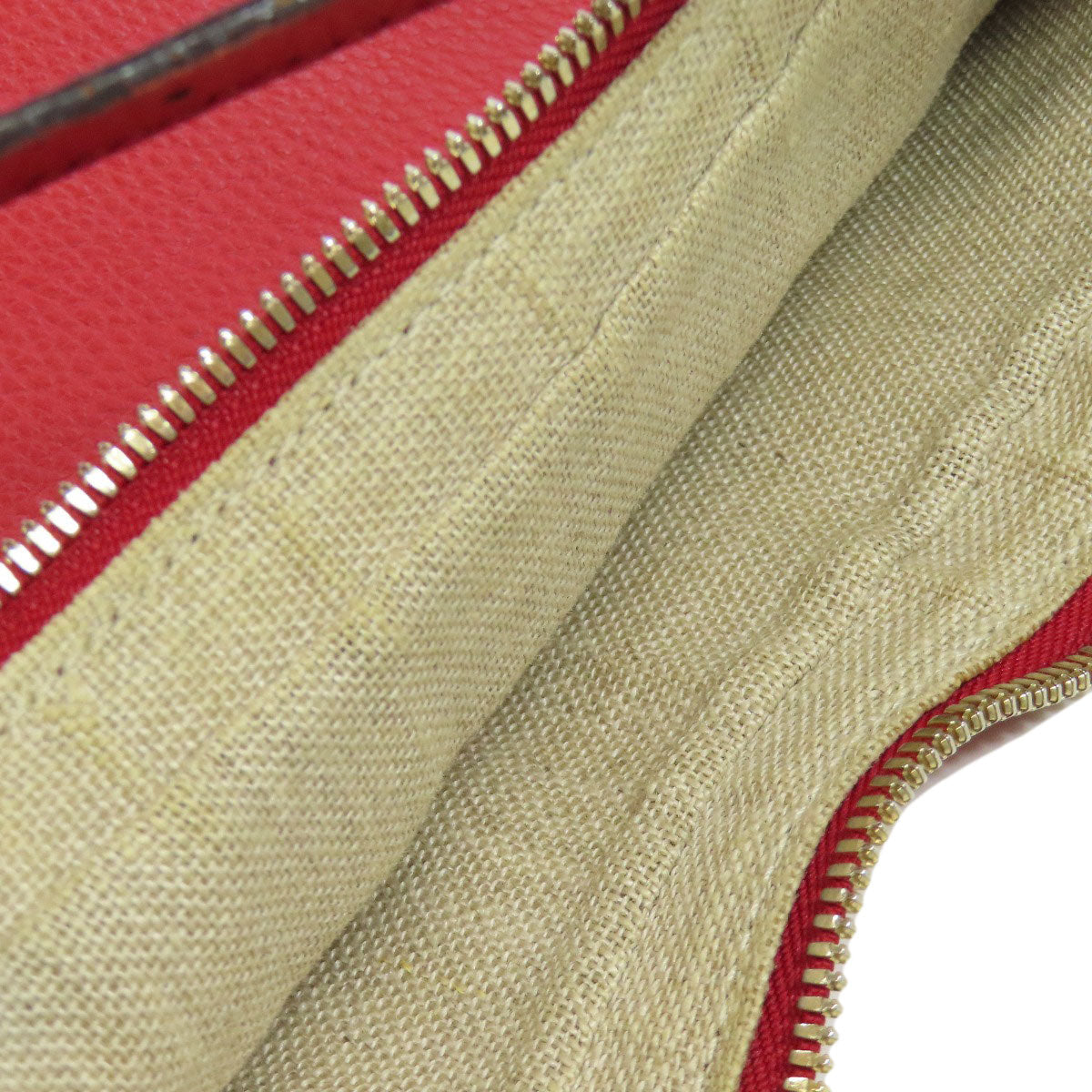 GUCCI Handbag 449711 leather Red Interlocking G outlet