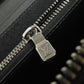 LOUIS VUITTON business bag M61698 Monogram Eclipse gray Zippy XL mens Used Authentic