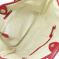 CELINE Tote Bag PVC Red Sulky