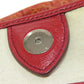 CELINE Tote Bag PVC Red Sulky
