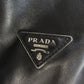 PRADA Tote Bag 1BG002 Calfskin black logo