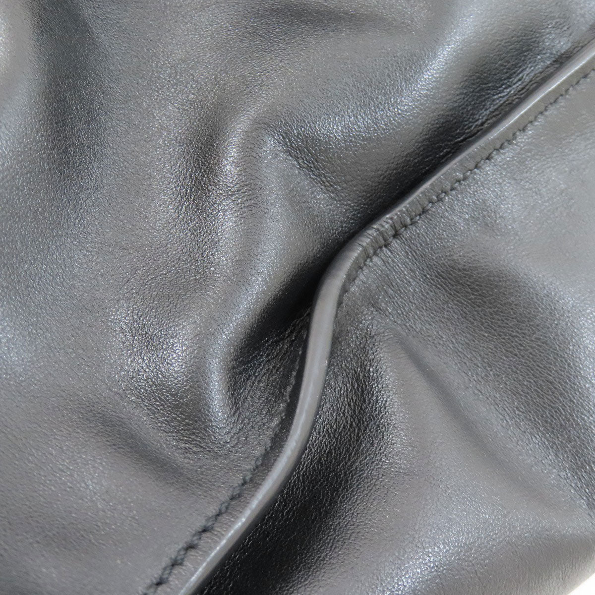 PRADA Tote Bag 1BG002 Calfskin black logo