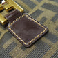 FENDI Handbag canvas Brown Zucca Pattern 2WAY Women Used Authentic
