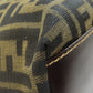 FENDI Handbag canvas Brown Zucca Pattern 2WAY Women Used Authentic