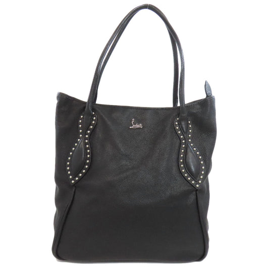Christian Louboutin Tote Bag leather black logo