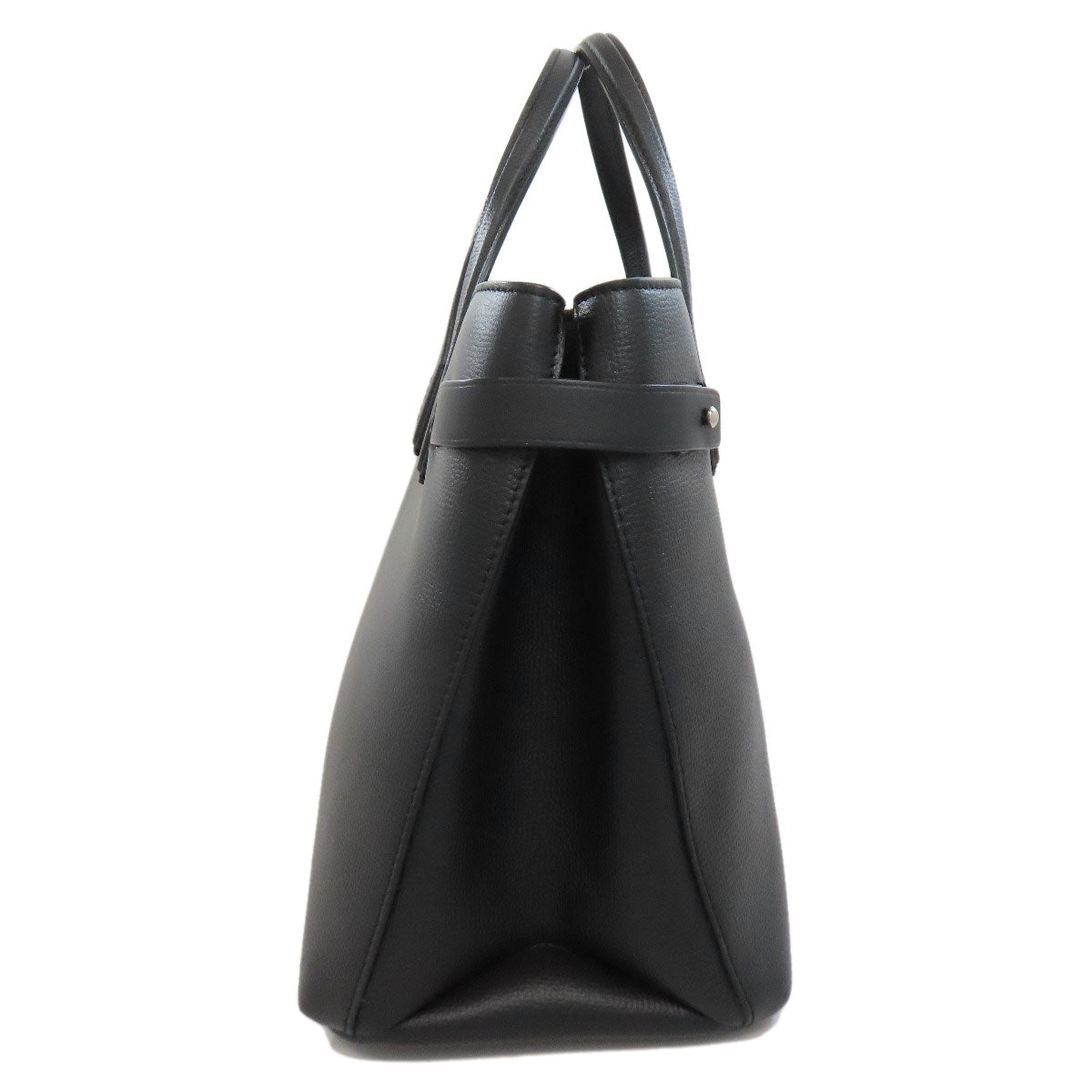 BURBERRY Handbag leather black 2WAY