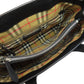 BURBERRY Handbag leather black 2WAY