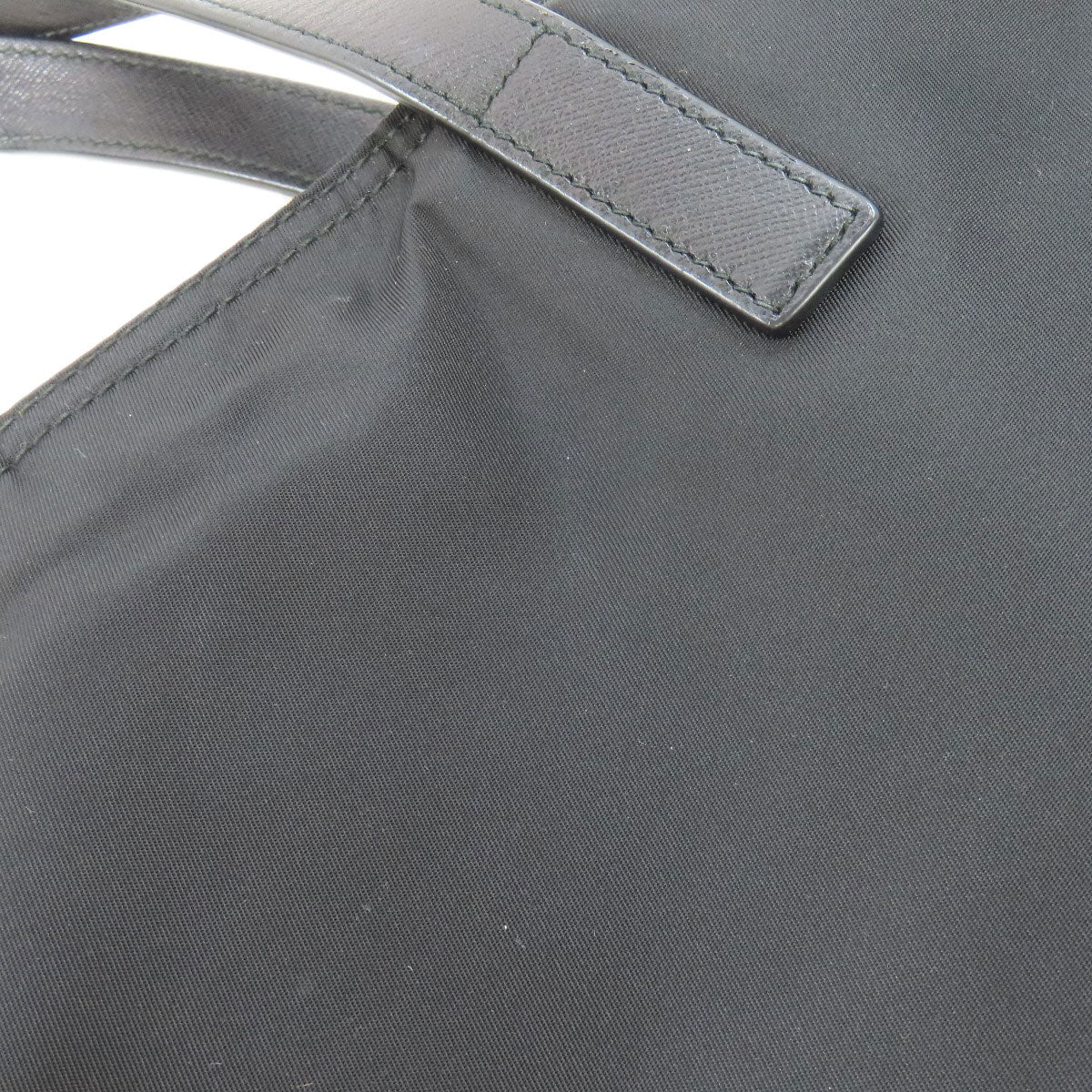 PRADA Tote Bag Nylon black logoMetal 2WAY