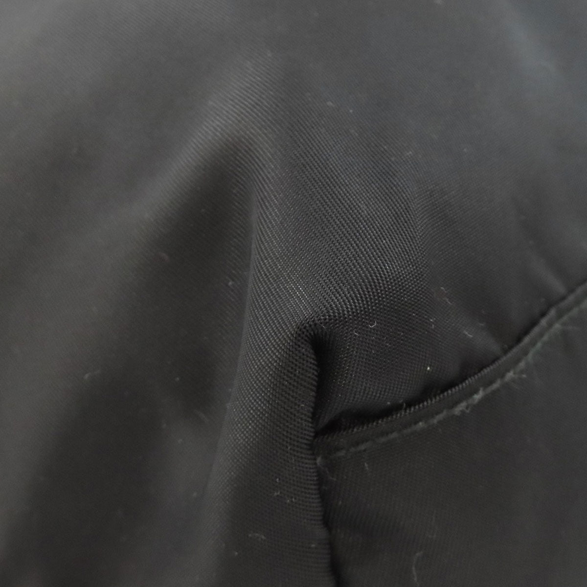 PRADA Tote Bag Nylon black logoMetal 2WAY