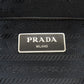 PRADA Tote Bag Nylon black logoMetal 2WAY