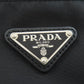 PRADA Tote Bag Nylon black logoMetal 2WAY