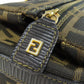 FENDI Handbag canvas Brown Zucca Pattern Women Used Authentic