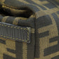 FENDI Handbag canvas Brown Zucca Pattern Women Used Authentic
