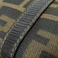 FENDI Handbag canvas Brown Zucca Pattern Women Used Authentic