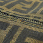 FENDI Handbag canvas Brown Zucca Pattern Women Used Authentic