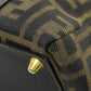 FENDI Handbag canvas Brown Zucca Pattern Women Used Authentic
